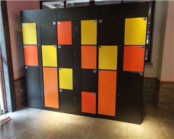 太白森林公園儲(chǔ)物柜安裝完成